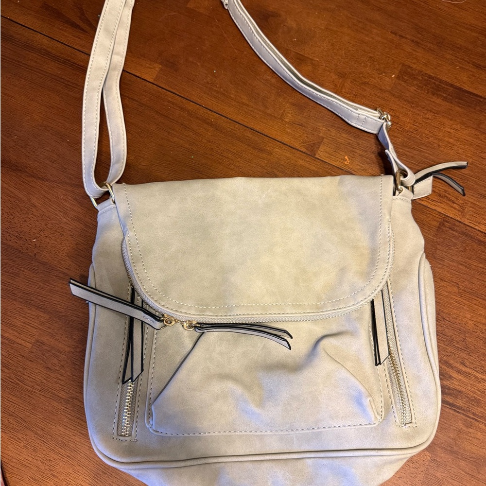 Elegant grey Shoulder Bag